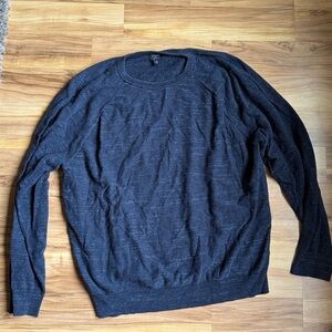 J. Crew Navy Cotton Sweater